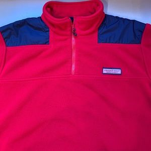 VINEYARD VINES Mens Shep 3/4zip pullover. Size L